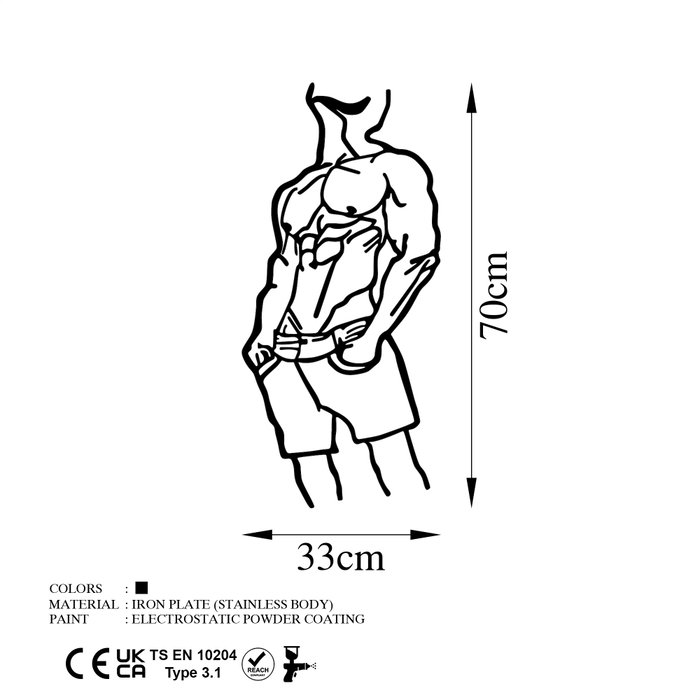 Wallity Cool Masculine Man